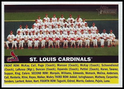 134 St Louis Cardinals